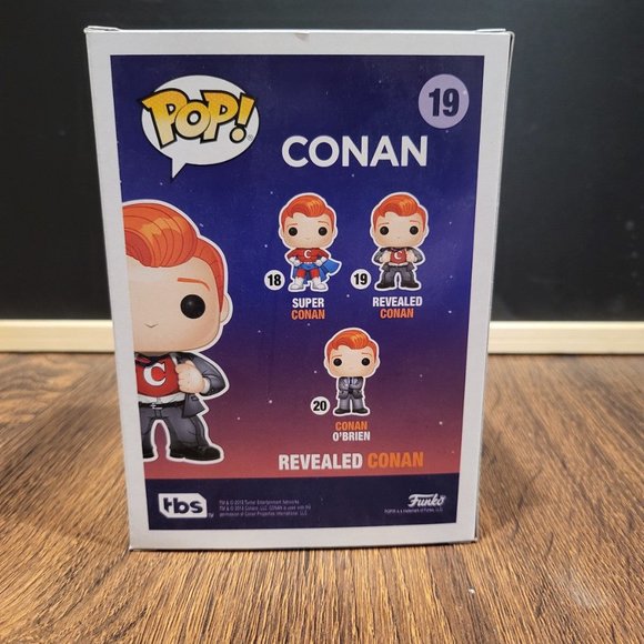 Conan Conan O’Brien (Clark Kent) GameStop Exclusive Funko Pop - Picture 3 of 9
